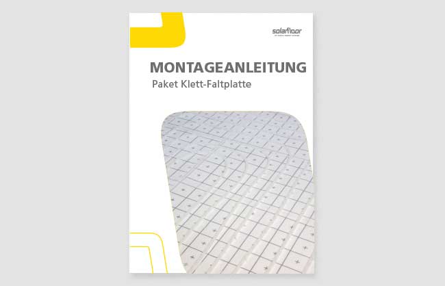 Datenblatt Flächenheizsysteme Montageanleitung_Paket_Klett_Faltplatte_Web