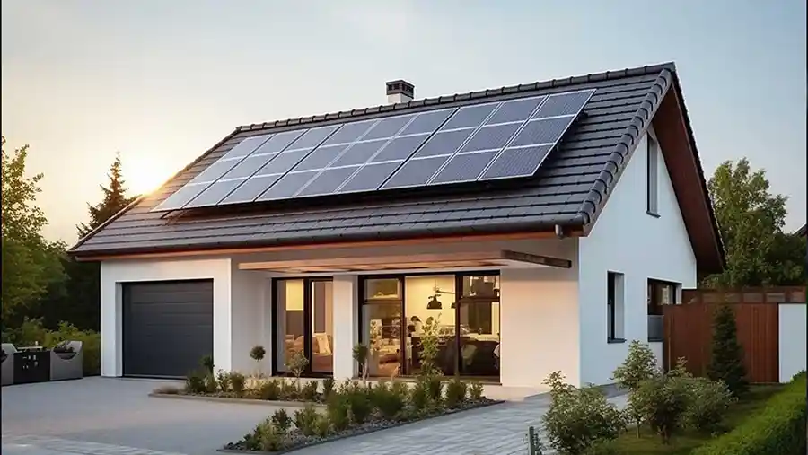 Photovoltaikhaus klein