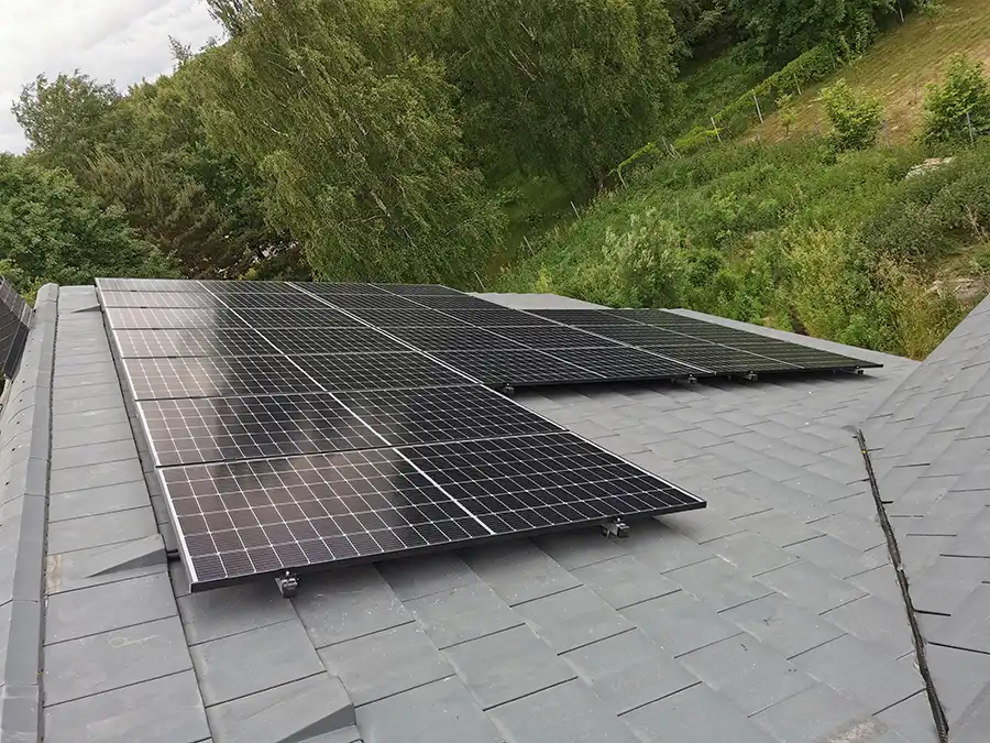 PV-Ertragskurve im Jahresverlauf im Westerwald